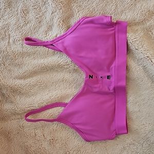 Nike Dri-Fit Sports Bra - M / Pink